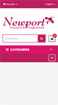 Mobile Screenshot of newportflavours.com